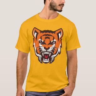 Zeichn eines Tigergesichts T-Shirt