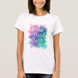 Zeichn, Farbe, Erstellen T-Shirt