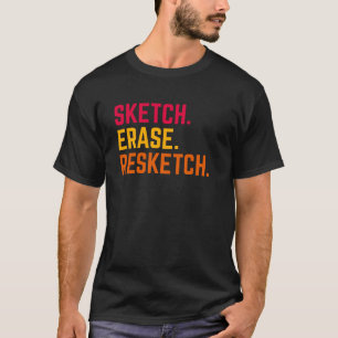 Zeichn- und Illustrationskünstlerisches T-Shirt
