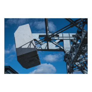 Zeichnen Bridge Mystic, Connecticut Fotodruck