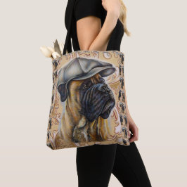 Zeichnen der Boxer-Hundetierkunst auf