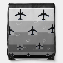 Zeichnen des Rucksacks in Grau