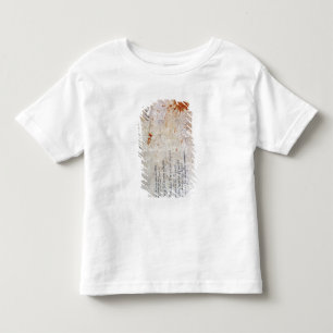 Zeichnen einer Urne und der Zahl mit Anmerkungen Kleinkind T-shirt