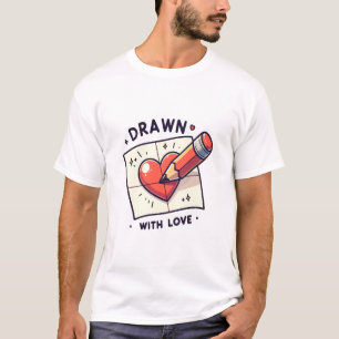 Zeichnen mit Liebe T-Shirt
