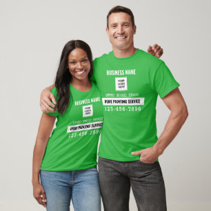 Zeichnen Service QR-Code-Logo für benutzerdefinier T-Shirt