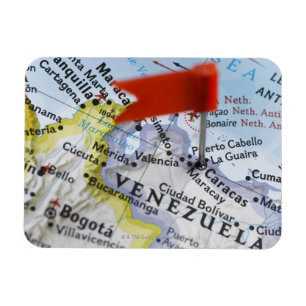 Zeichnen Sie das Button auf, das in Caracas, Magnet