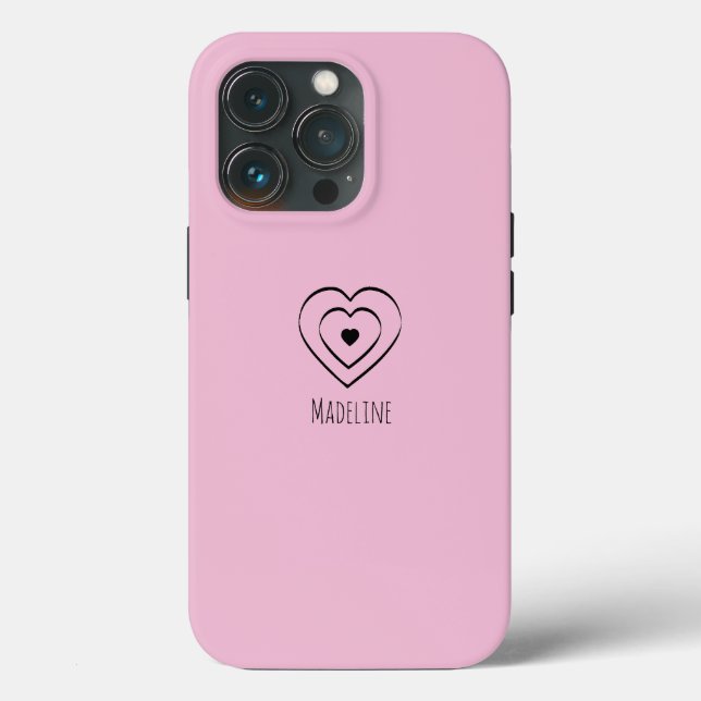 Zeichnen Sie einfach eine Hand, die einen beliebig Case-Mate iPhone Hülle (Rückseite)