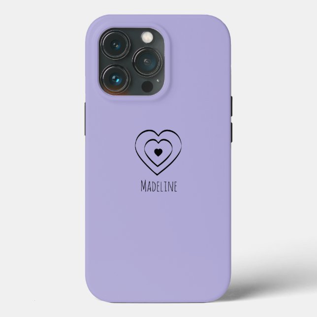Zeichnen Sie einfach eine Hand, die einen beliebig Case-Mate iPhone Hülle (Rückseite)