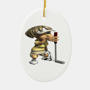 Zeichnen Sie es oben Keramikornament