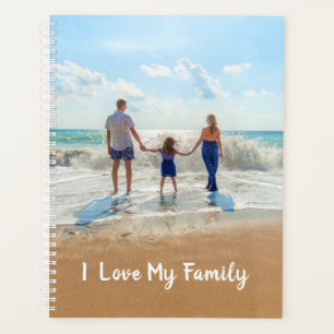 Zeichnen Sie Ihr Foto-Planergeschenk für Ihre Fami Planer