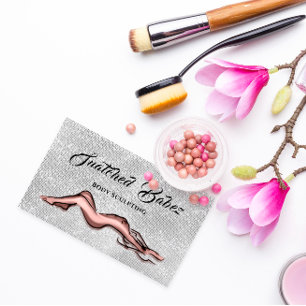 Zeichnen Sie Ihre Marke mit Körpermodellierung Sch Visitenkarte