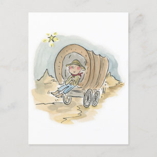 Zeichnen Sie Ihren Wagen Postkarte