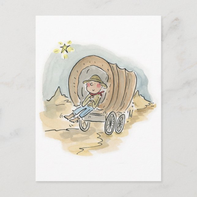 Zeichnen Sie Ihren Wagen Postkarte (Vorderseite)