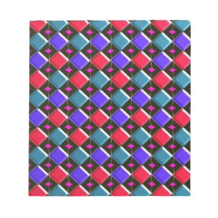 Zeichnen von Diamanten erstellen Sie Notepad Notizblock
