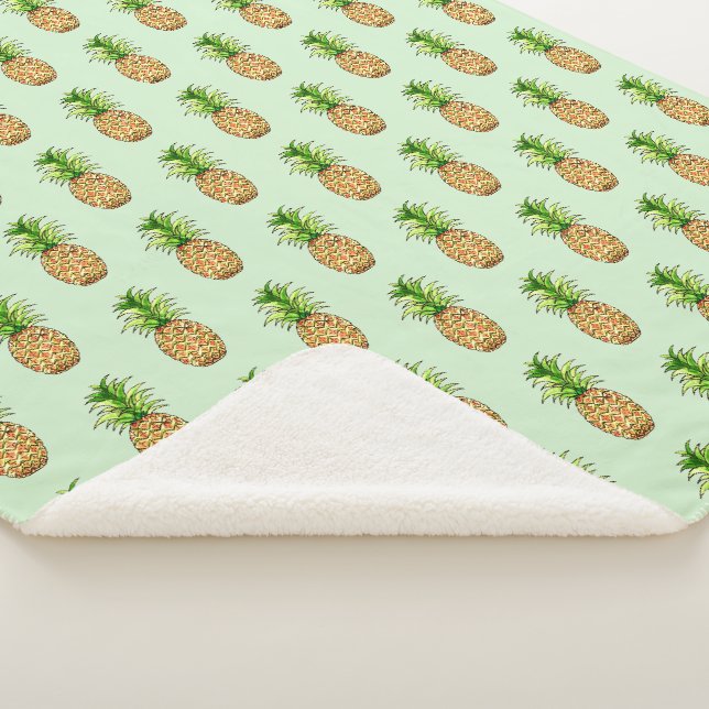 zeichnend Ananas Sherpadecke (3/4)