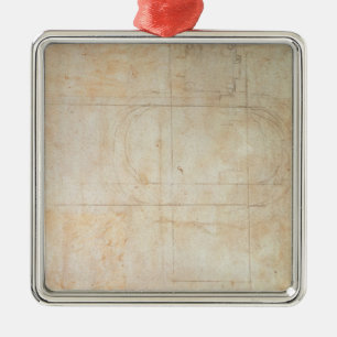 Zeichnend Architektur Ornament Aus Metall