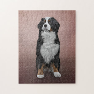 Zeichnend Berner Hund Puzzle