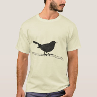 Zeichnend Blackbird T-Shirt