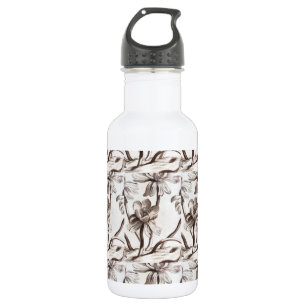 Zeichnend Blume Trinkflasche