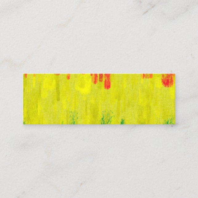 Zeichnend bolivianische Ölmalerei Telefonnummerkarte (Vorderseite)