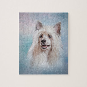 Zeichnend Chinesischer Kalkhund Jigsaw Puzzle