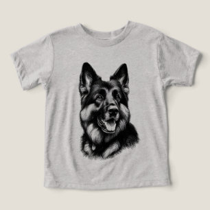 Zeichnend Deutscher Schäferhund