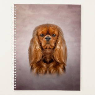 Zeichnend Dog Cavalier King Charles Spaniel Planer