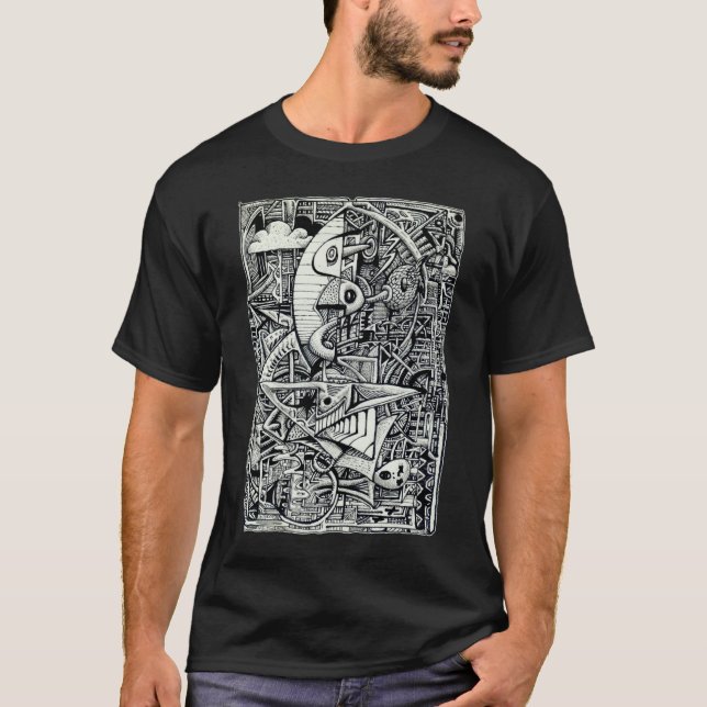 Zeichnend Dream Chamber T-Shirt (Vorderseite)