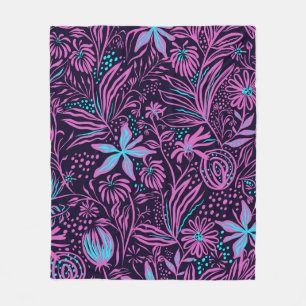 Zeichnend Druckmuster Fleecedecke