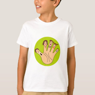 Zeichnend Finger T-Shirt