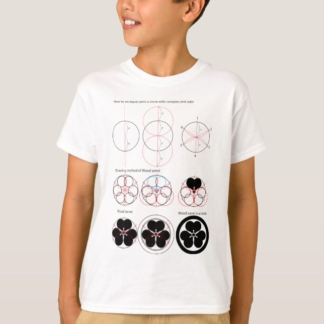 Zeichnend Holzsorrel T-Shirt (Vorderseite)