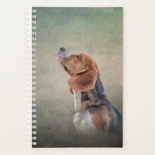 Zeichnend Hunde-Beagle Planer