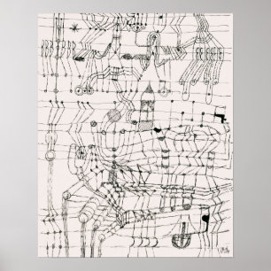Zeichnend Knotted im Sinne eines Netzes (1920) Poster