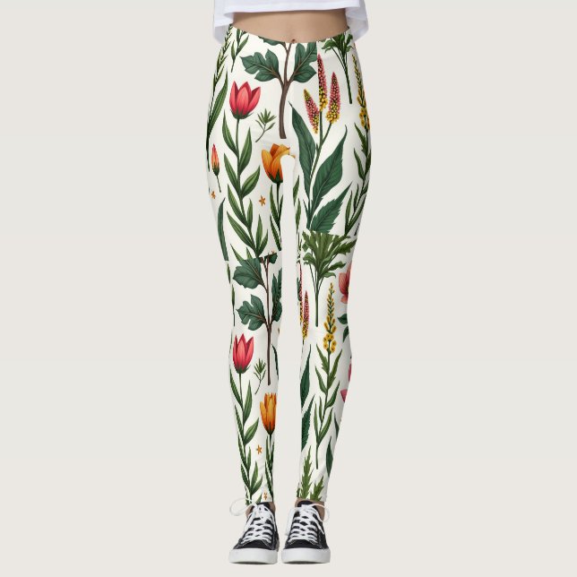 Zeichnend Leggings (Vorderseite)
