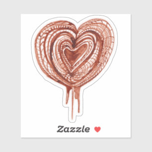 Zeichnend Muskelpumpe Aufkleber