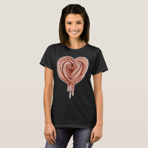 Zeichnend Muskelpumpe T-Shirt