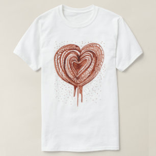 Zeichnend Muskelpumpe T-Shirt