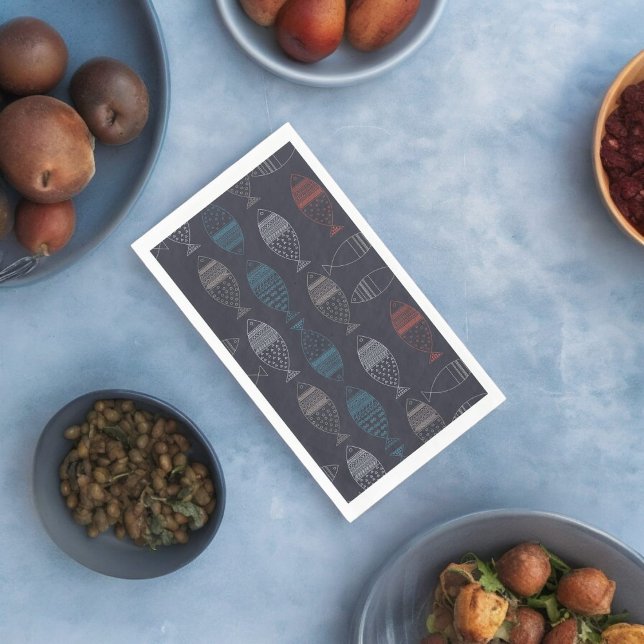 Zeichnend Muster Serviette (dinner napkin)