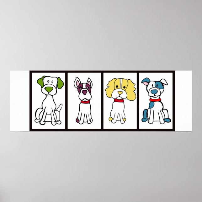 Zeichnend Muttern Poster (Vorne)