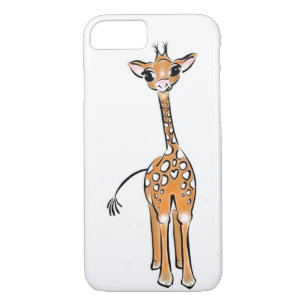 zeichnend niedliche Giraffe, Safaritiere Case-Mate iPhone Hülle