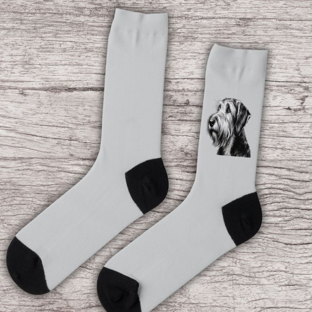 Zeichnend Otterhound Socken (Von Creator hochgeladen)