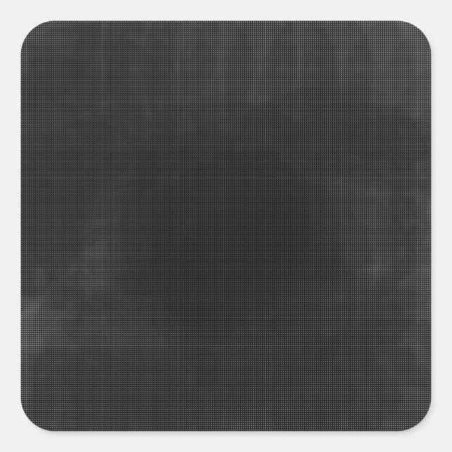 zeichnend Punkt Quadratischer Aufkleber (Vorderseite)