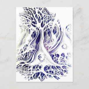 Zeichnend Pyramidenneuronen Postkarte