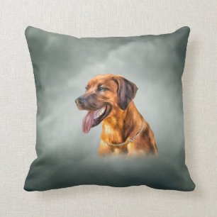 Zeichnend Rhodesian Ridgeback Kissen