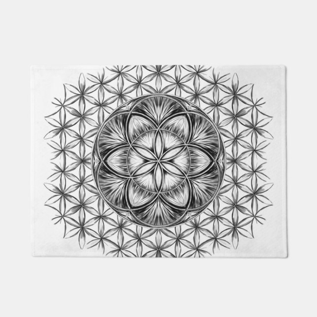 Zeichnend Saatgut Fußmatte (Vorderseite)