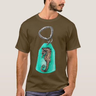 zeichnend Seepferd T-Shirt
