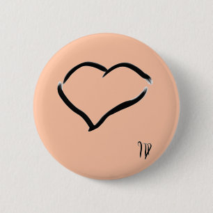 Zeichnend Seevögel Button