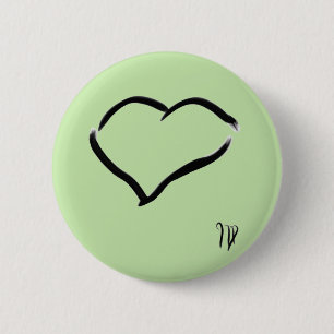 Zeichnend Seevögel Button