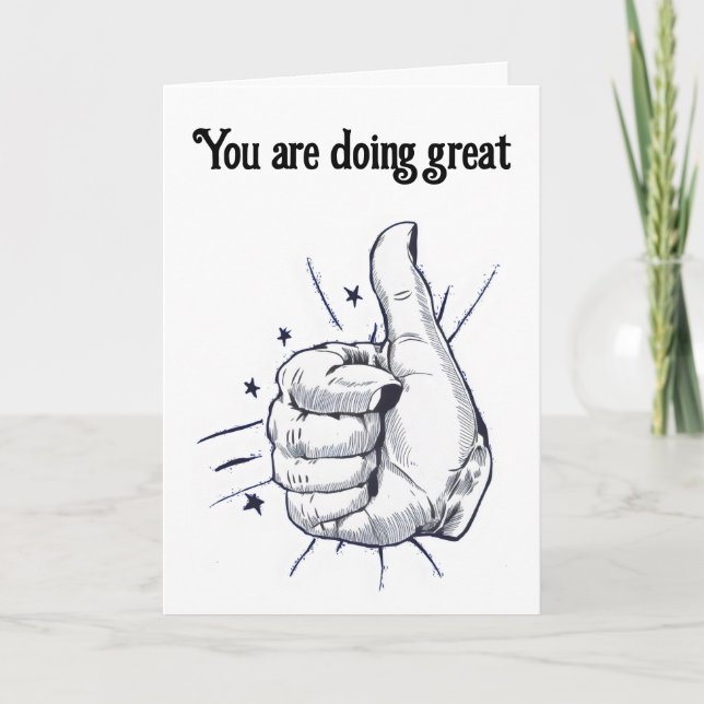 Zeichnend Stift Karte (Vorderseite)