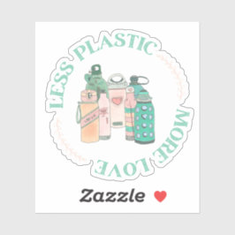 Zeichnend Wasserflaschen Aufkleber